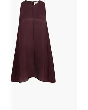 KHAITE Clay Dress - Purple