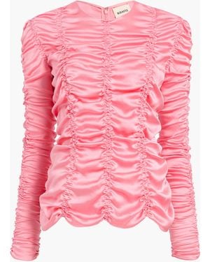 KHAITE Rory Top - Pink