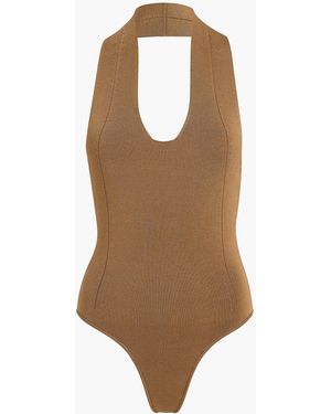 KHAITE Toto Bodysuit - Natural