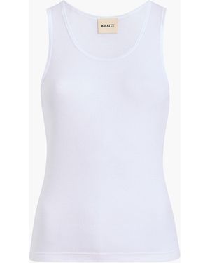KHAITE Johnnie Top - White