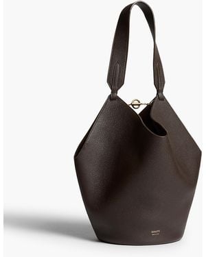 KHAITE Small Lotus Tote - Black