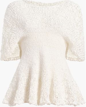 KHAITE Mathilde Top - White