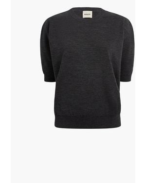 KHAITE Faye Top - Black