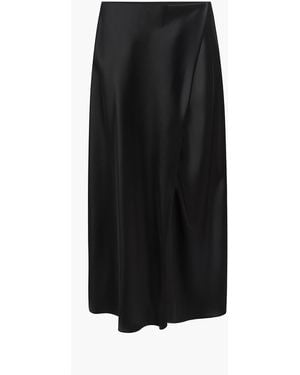 KHAITE Demi Skirt - Black