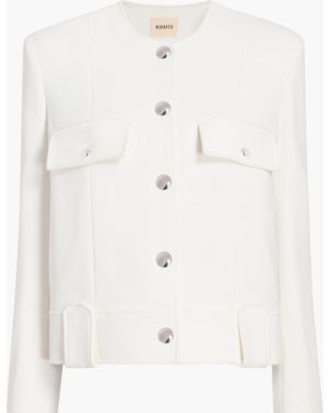 KHAITE Laybin Jacket - White