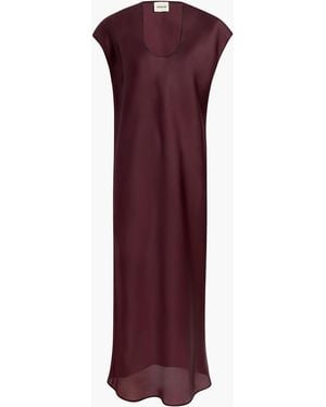 KHAITE Darby Dress - Purple