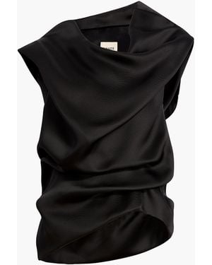 KHAITE Luola Top - Black