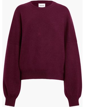 KHAITE Margaux Jumper - Purple