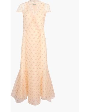 KHAITE Meera Dress - White