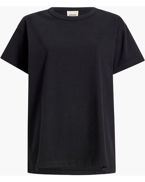 KHAITE Maeve T-Shirt - Black