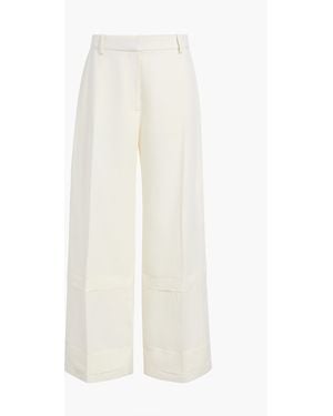 KHAITE Linden Pant - White