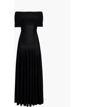 KHAITE Ava Dress - Black