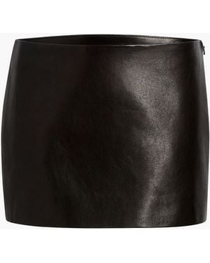 KHAITE Jett Skirt - Black