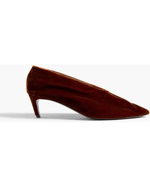 KHAITE Miriam Low Pump - Red