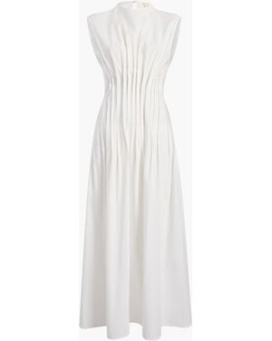 KHAITE Wes Dress - White