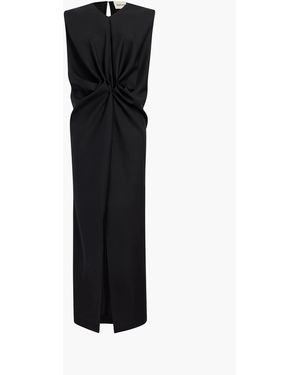 KHAITE Niel Dress - Black