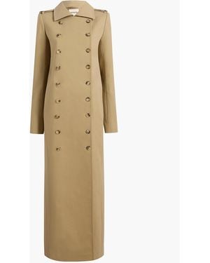 KHAITE Mallory Coat - Natural