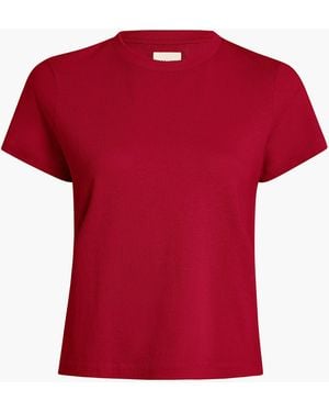 KHAITE Emmylou T-Shirt - Red