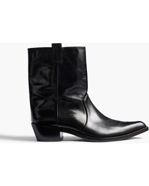 KHAITE Clive Ankle Boot - Black