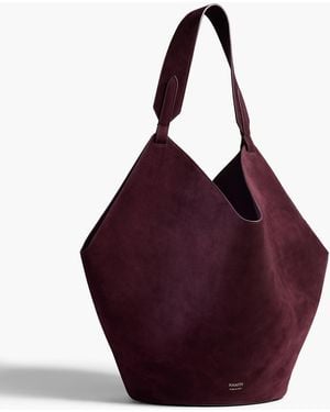 KHAITE Medium Lotus Tote - Purple