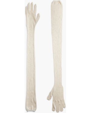 KHAITE Rouen Glove - White