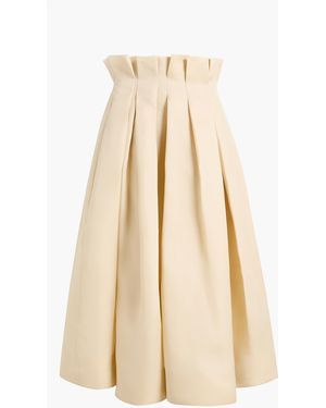KHAITE Astrid Skirt - Natural