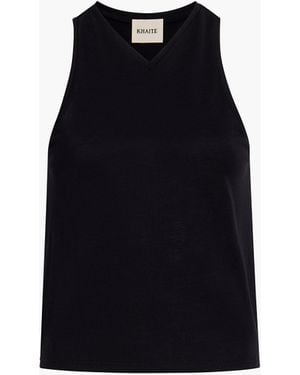 KHAITE Netta Top - Black
