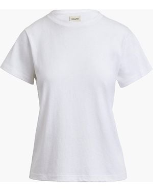 KHAITE Emmylou T-Shirt - White