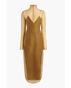 KHAITE Toldo Dress - Metallic