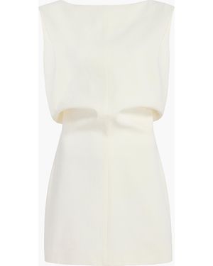 KHAITE Toma Short Dress - White