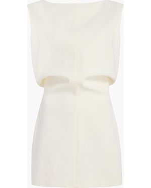 KHAITE Toma Short Dress - White