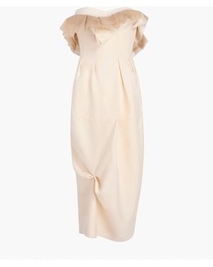 KHAITE Salm Dress - Natural