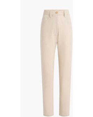 KHAITE Callum Pant - Natural