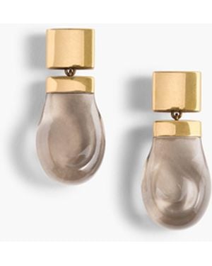 KHAITE Keefe Earrings - White