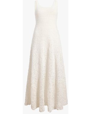 KHAITE Twigs Dress - White