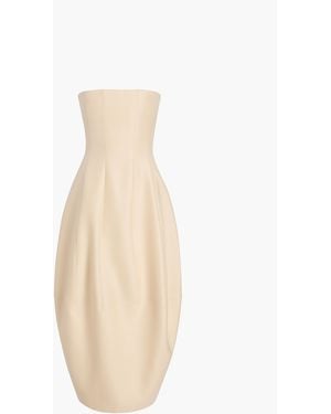 KHAITE Stela Dress - White