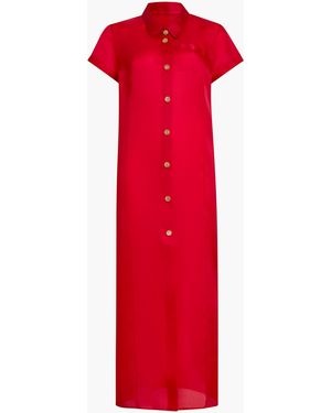 KHAITE Effy Dress - Red
