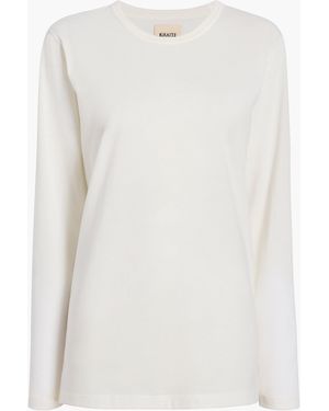 KHAITE Morton Top - White