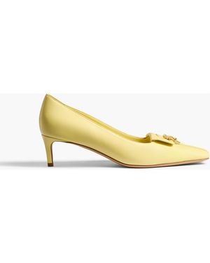 KHAITE Celia Pocket Pump - Yellow