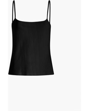 KHAITE Moss Cami - Black