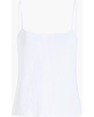 KHAITE Moss Cami - White