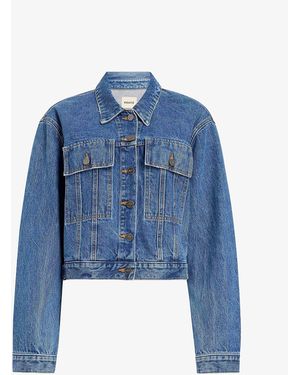 KHAITE Saunder Jacket - Blue