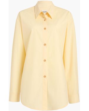 KHAITE Goya Top - Yellow