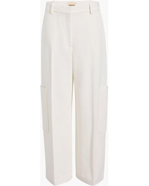 KHAITE Caiton Pant - White