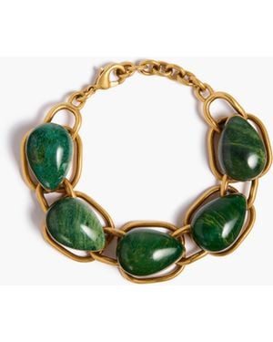 KHAITE Exclusive Cyclone Stone Bracelet - Blue
