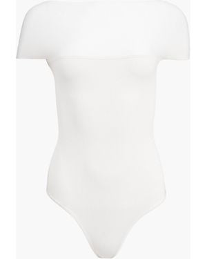 KHAITE Basile Bodysuit - White