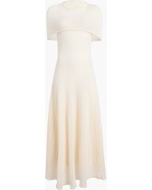 KHAITE Thora Dress - White