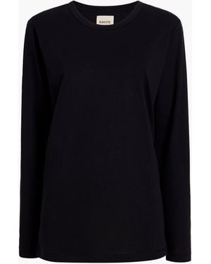 KHAITE Morton Top - Black