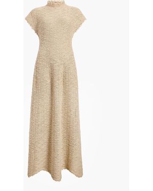 KHAITE Ema Dress - Natural
