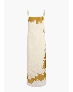 KHAITE Nevis Dress - Metallic